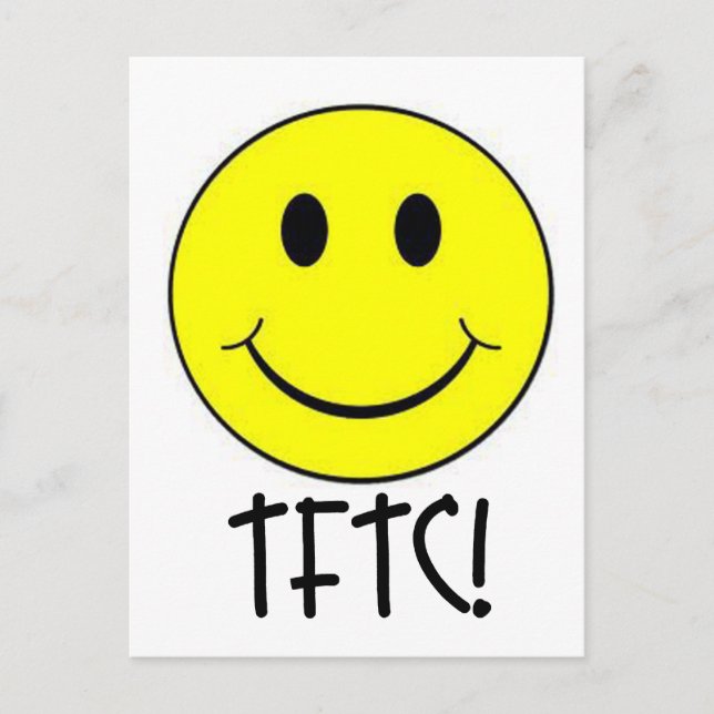 Cartão Postal TFTC com (Frente)