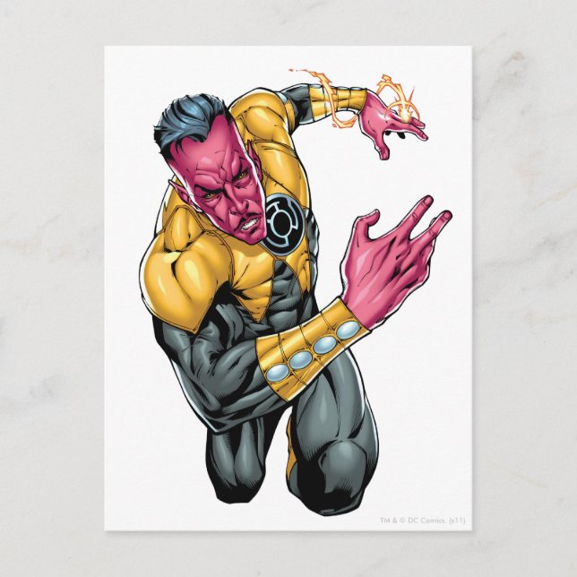 Cartão Postal Thaal Sinestro 8 (Frente)