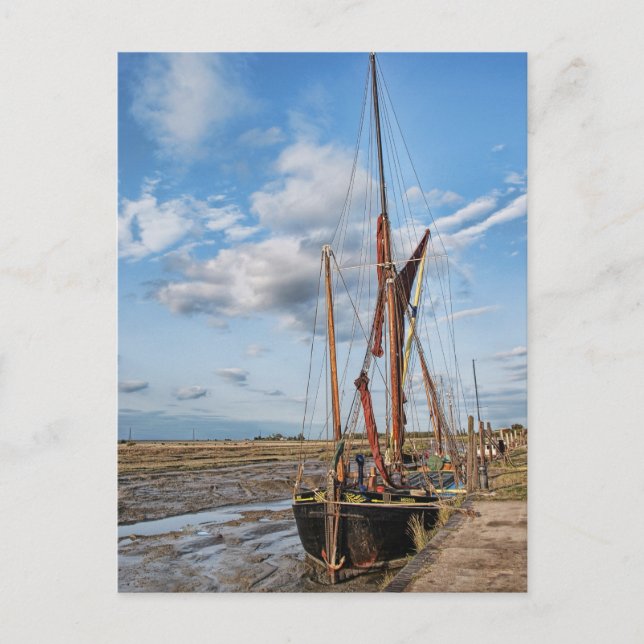 Cartão Postal Thames Barge (Frente)