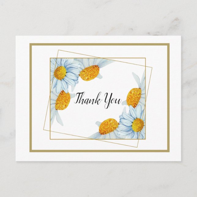 Cartão Postal Thank You  (Frente)