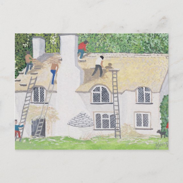 Cartão Postal Thatching 1995 (Frente)