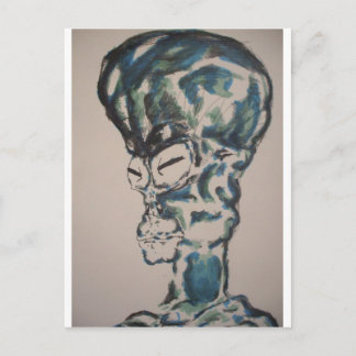 Cartão Postal The Alien I am