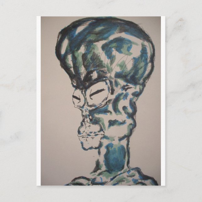 Cartão Postal The Alien I am (Frente)