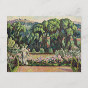 Cartão Postal The Artist's Garden at Durbins, c.1915 (petróleo