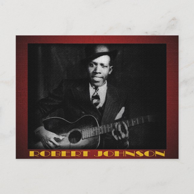 Cartão Postal The Blues of Robert Johnson Postcard (Frente)