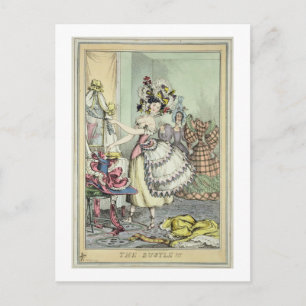 Cartão Postal The Bustle, publicado por Thomas McLean, Londres (