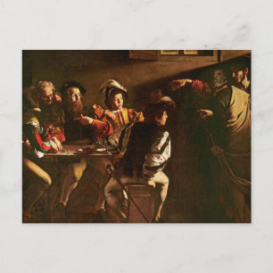 Cartão Postal The Calling of St. Matthew, c.1598-1601