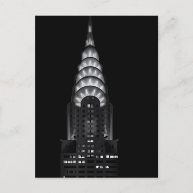 Cartão Postal The Chrysler building postcard (Frente)