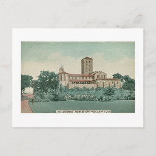Cartão Postal The Cloisters Fort Tryon Park, Nova Iorque