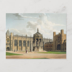 Cartão Postal The Court of Trinity College, Cambridge, de "The C