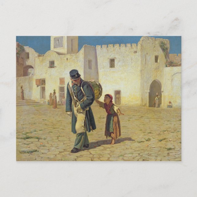 Cartão Postal The Drum Beater, 1867 (Frente)