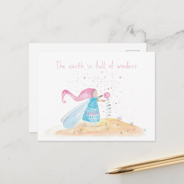 Cartão Postal The earth is full of wonders (Frente/Verso In Situ)