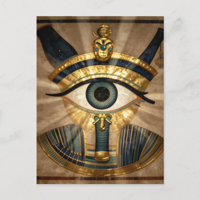 Cartão Postal The Egyptian Eye´9 (Frente)