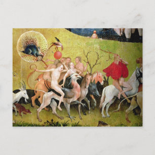 Cartão Postal The Garden of Earthly Delights: Allegory of