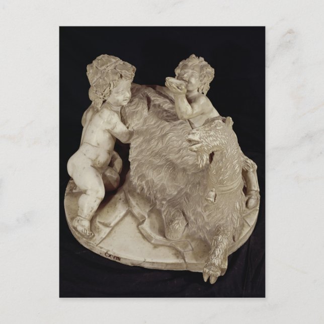 Cartão Postal The Goat Amalthea, c.1615 (Frente)