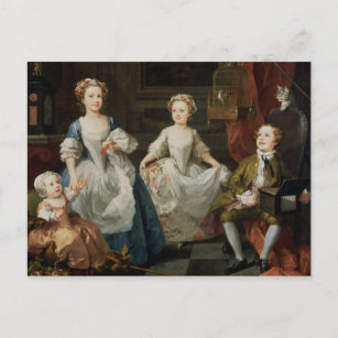 Cartão Postal The Graham Children, 1742