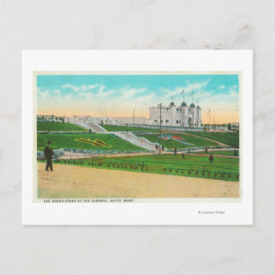 Cartão Postal The Grandstand at GardensButte, MT