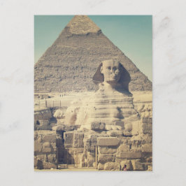 Cartão Postal The Great Sphinx of Giza
