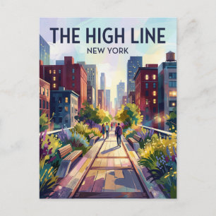 Cartão Postal The High Line EUA