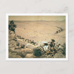 Cartão Postal "The hold Up", c.1900 (óleo na canvas)