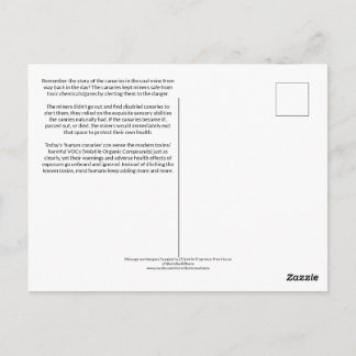 Cartão Postal The Human Canaries Already Know