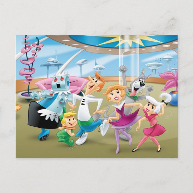 Cartão Postal The Jetsons | Family Dance Party (Frente)