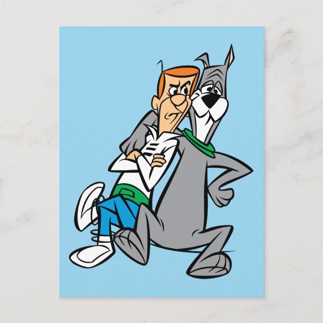 Cartão Postal The Jetsons | George & Astro Buddies (Frente)