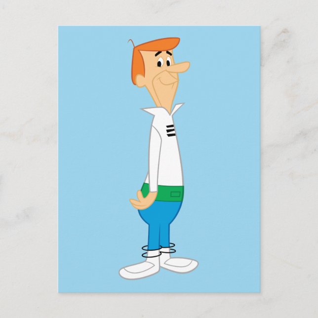 Cartão Postal The Jetsons | Meet George Jetson (Frente)