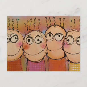 Cartão Postal 'the kids' postcard