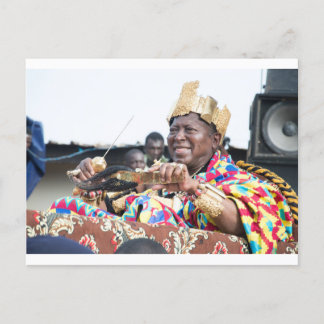 Cartão Postal The king carried in triumph.