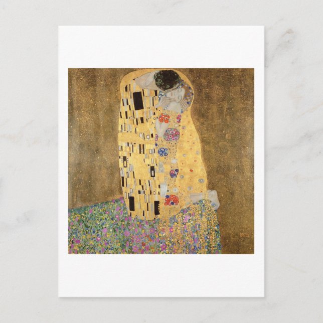 Cartão Postal The Kiss, 1907-08 (Frente)