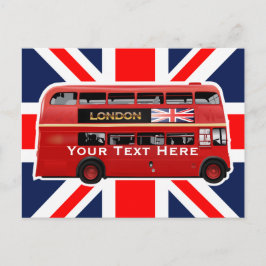 Cartão Postal The London Bus