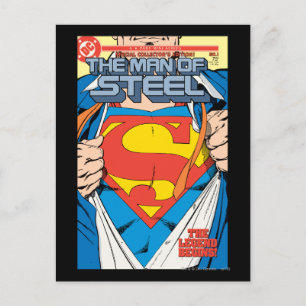Cartão Postal The Man of Steel #1 Collector's Edition