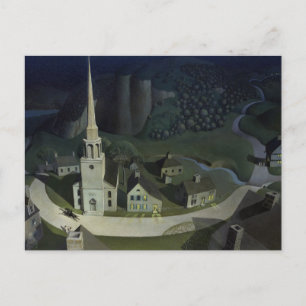 Cartão Postal The Midnight Ride of Paul Revere, 1931 por Wood