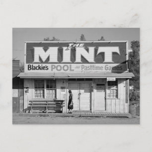 Cartão Postal The Mint Pool Hall, 1940