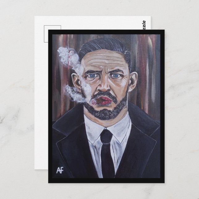 Cartão Postal The Mobster Painting by Alfred Fox (Frente/Verso)