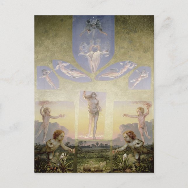 Cartão Postal The Morning , c.1808-9 (Frente)