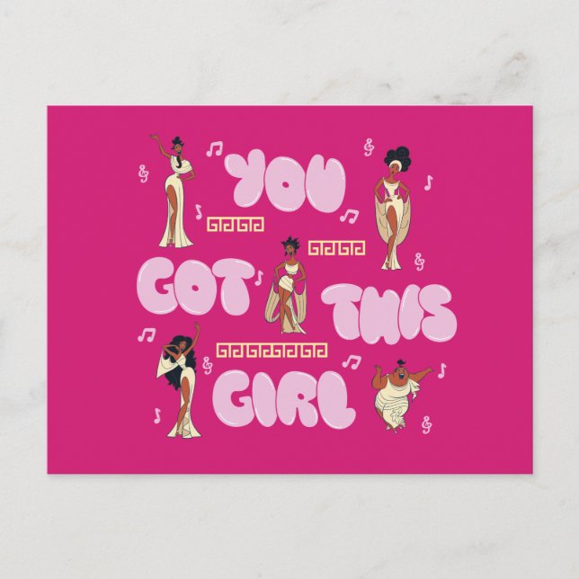 Cartão Postal The Muses - You Got This Girl Postcard (Frente)