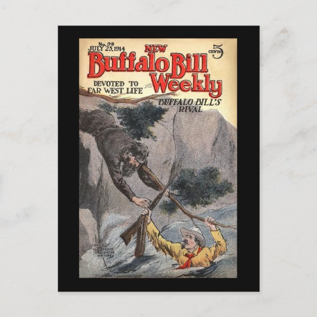 Cartão Postal The New Buffalo Bill Weekly No. 98, 1914 (Frente)