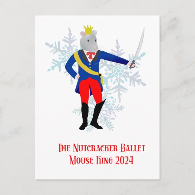 Cartão Postal The Nutcracker Mouse King 2024 (Frente)