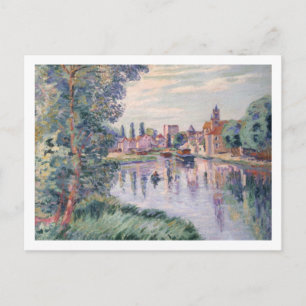 Cartão Postal The Old Samois, c.1900 (óleo na canvas)