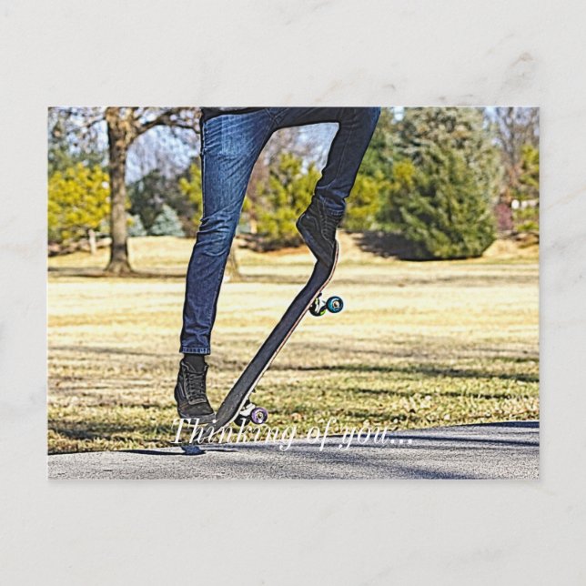 Cartão Postal The Ollie Painterly (Frente)