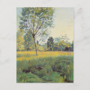 Cartão Postal The Ouro Meadow (por Ferdinand Hodler)