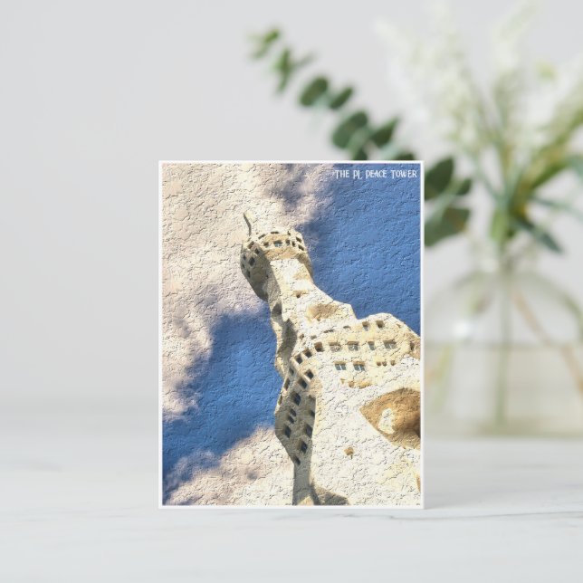 Cartão Postal The PL Peace Tower ポストカード (Em pé/Frente)