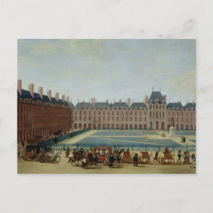 Cartão Postal The Place Royale with the Royal Carruagem, c.1655