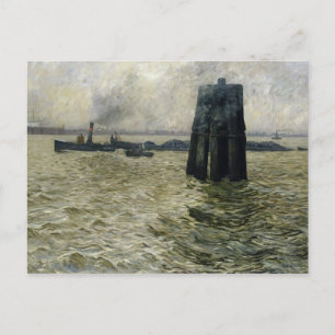 Cartão Postal The Port of Hamburg, 1894
