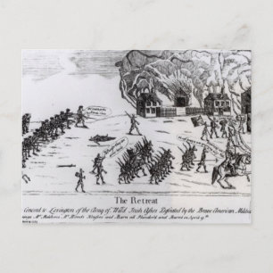 Cartão Postal The Retreat, publicado em 1775