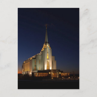 Cartão Postal The Rexburg LDS Temple
