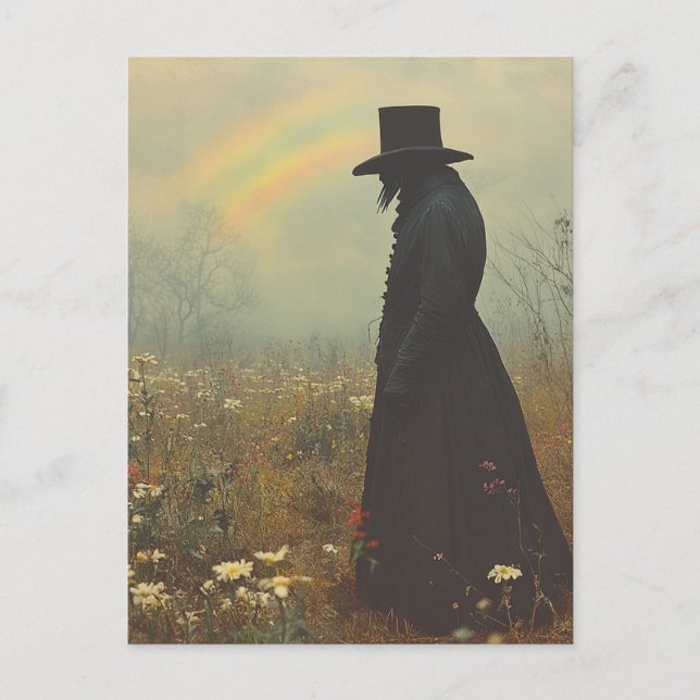 Cartão Postal The Scary Thing in the Meadow (Frente)