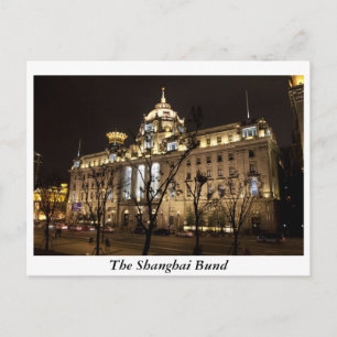 Cartão Postal The Shanghai Bund, China